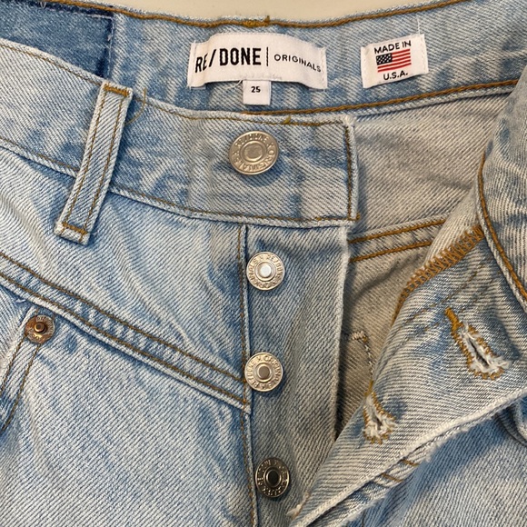 RE/DONE Originals Western Cowgirl Lightwash Jeans - Picture 3 of 5